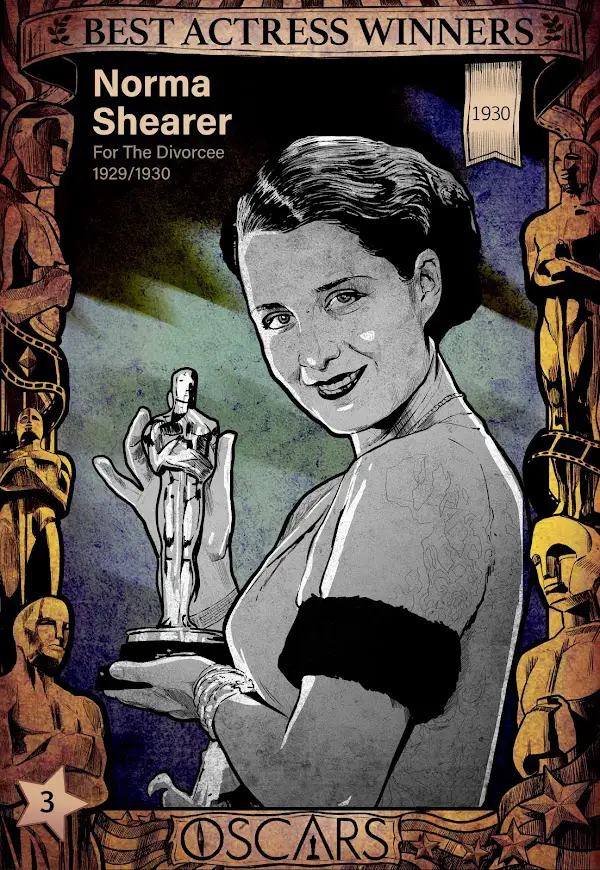 Oscar Cards (Best Actress Winners Collection) No.3