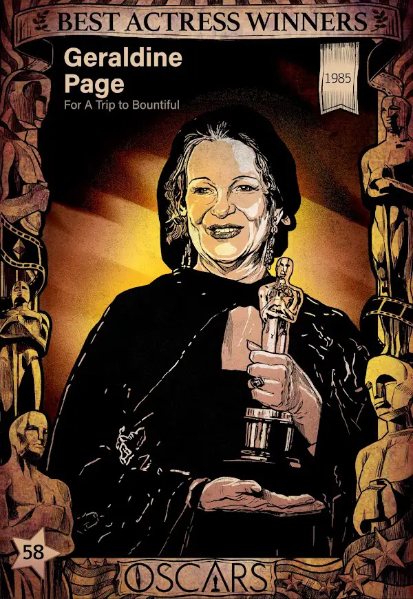 Oscar Cards (Best Actress Winners Collection) No.58