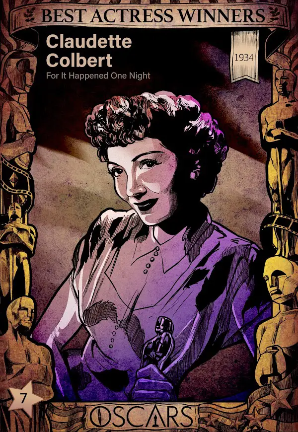 Oscar Cards (Best Actress Winners Collection) No.7