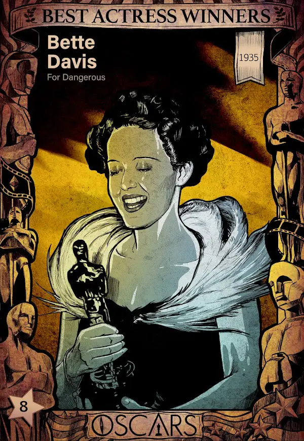 Oscar Cards (Best Actress Winners Collection) No.8
